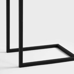 Beistelltisch Tischgestell aus Stahl in Schwarz