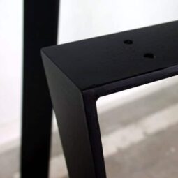 Tischgestell V foermig schwarz