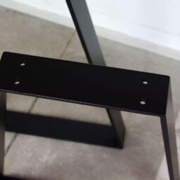 Tischgestell A foermig schwarz
