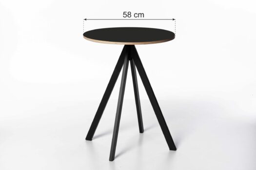 Tischgestell Alois mit runder Tischplatte 58 cm