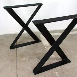 Tischgestell X schwarz