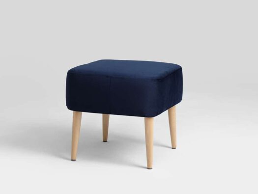 Hocker Gusto in Farbe Dunkelblau
